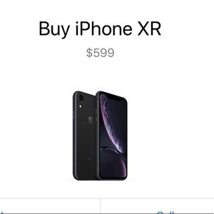 Black iPhone XR